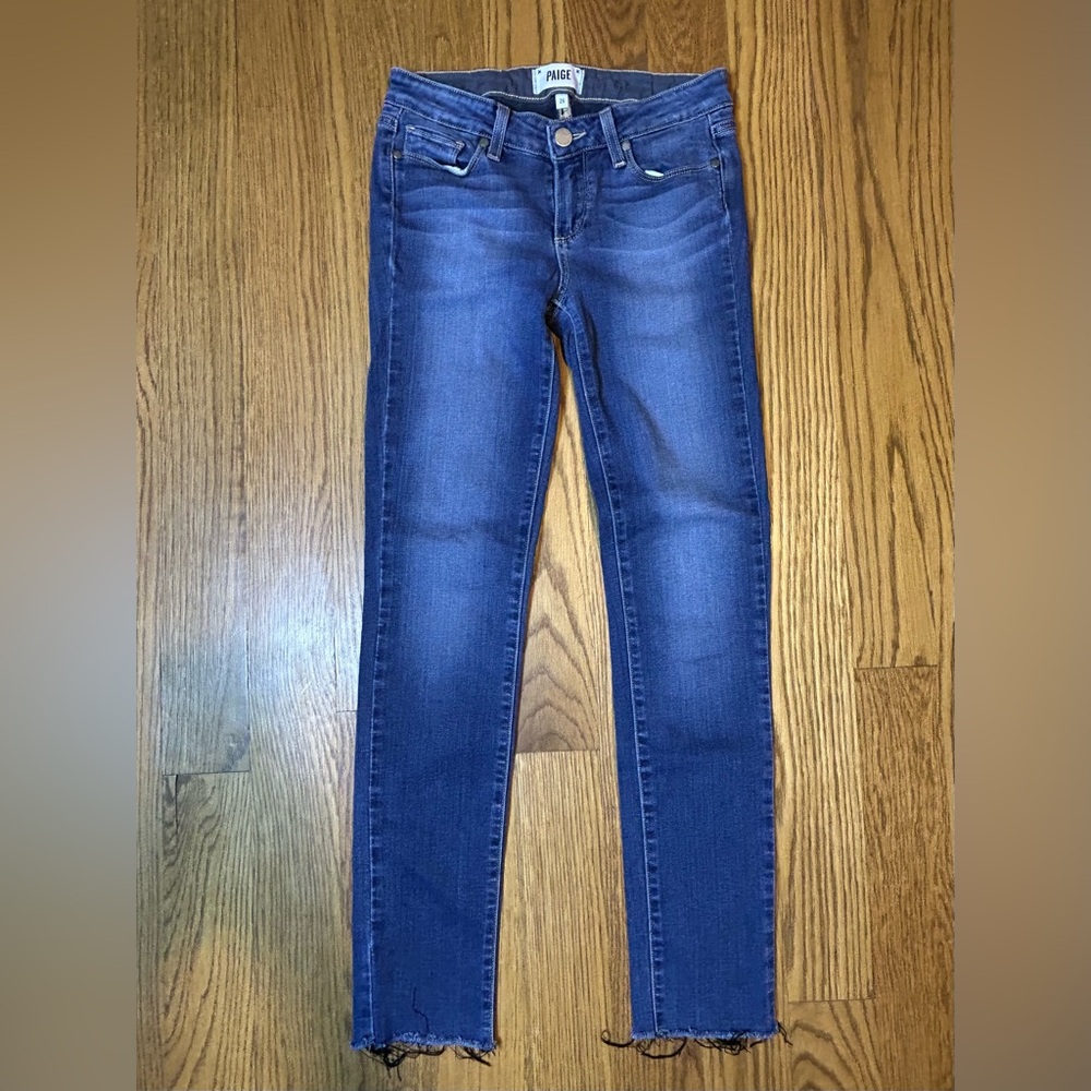 PAIGE Skyline Skinny Jeans‎ in Indigo